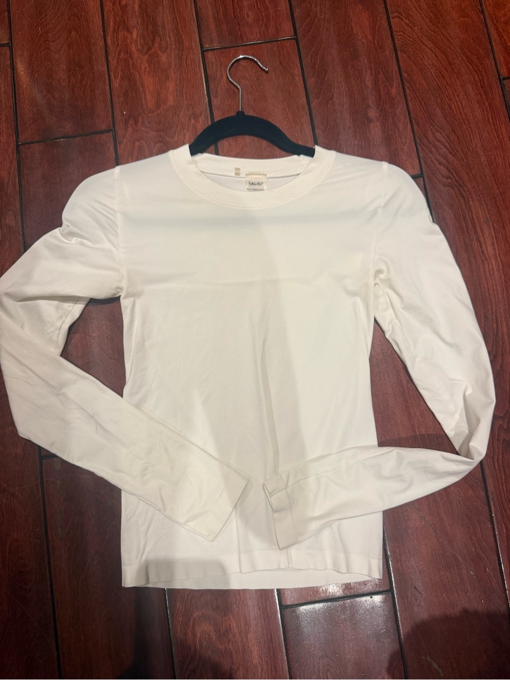 Aritzia White Sunday best Long Sleeve top